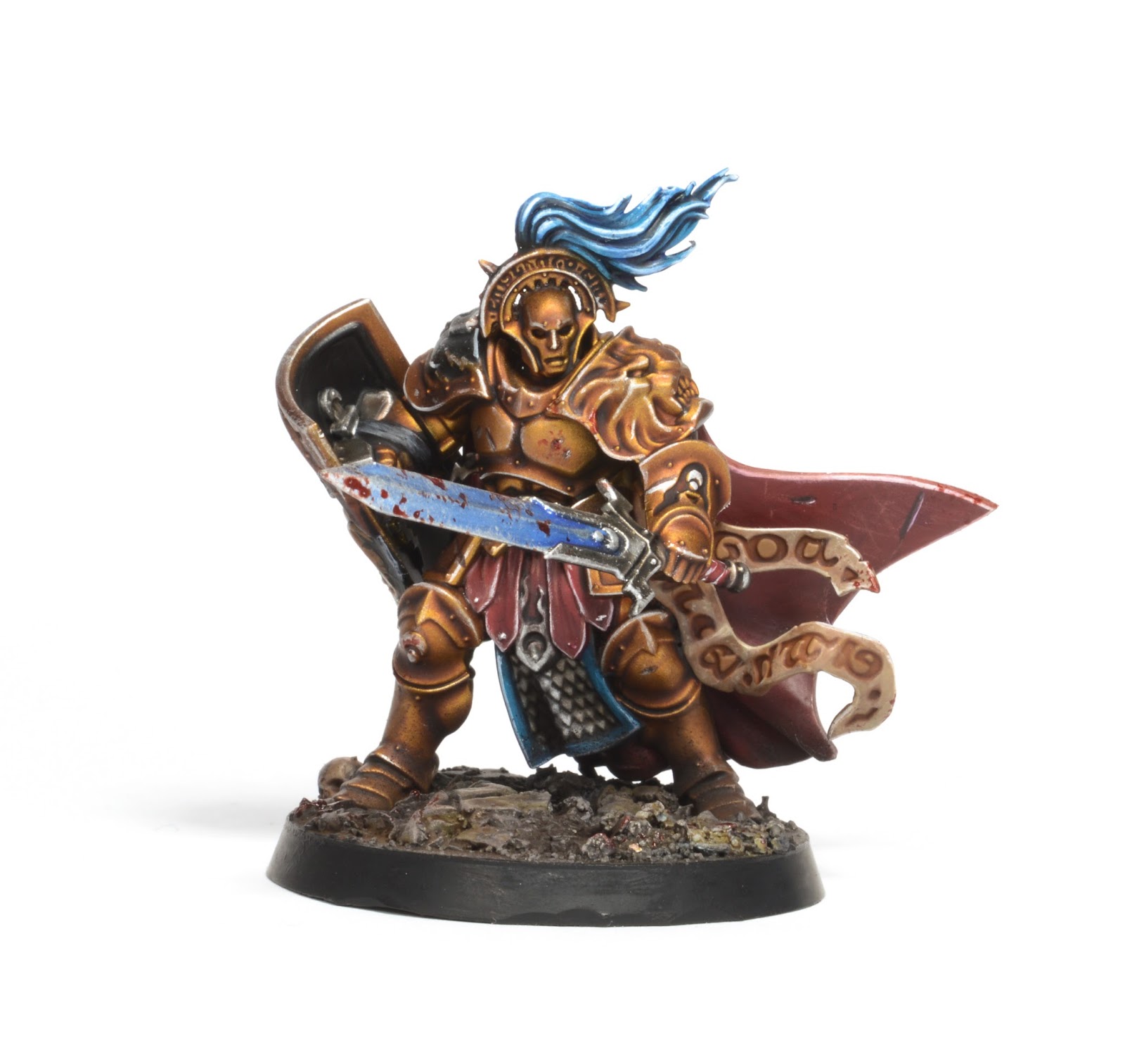 Showcase Warhammer Quest Silver Tower Knight Questor Tale of Painters