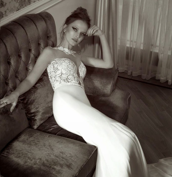 Bridalin Slim wedding gown style by Zoog Studio collections 2014