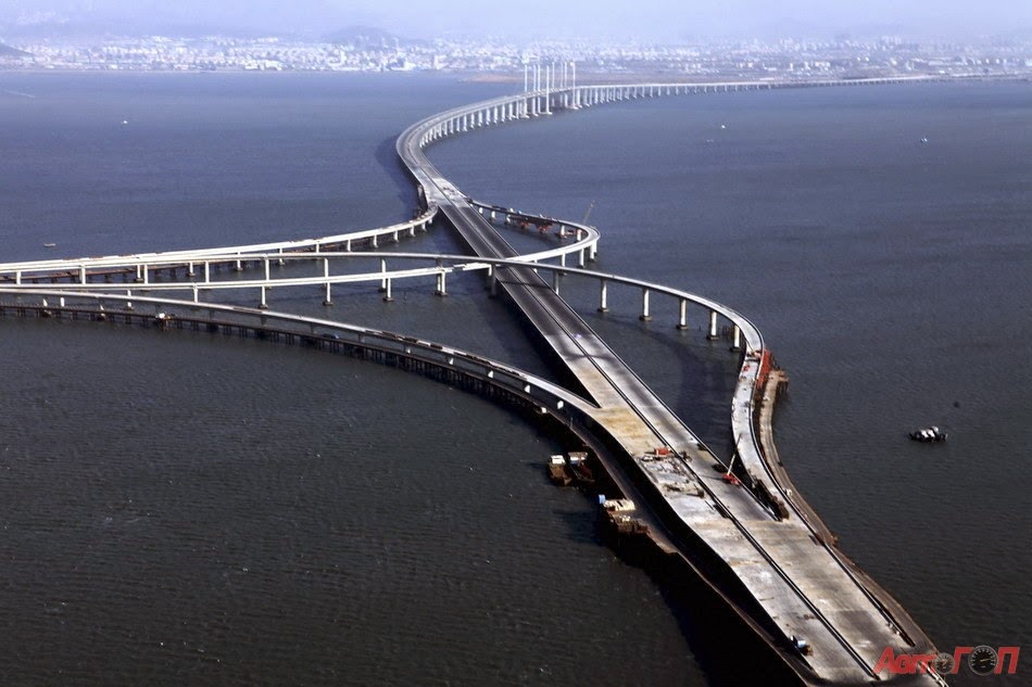 Top Official Info: Top 5 longest bridges in the world.