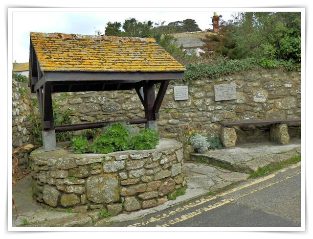 The old well in Marazion, decommissioned in 1879