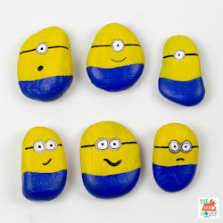 minion stones crafts craft diy rock fun rocks painting painted easy simple minions projects children summer creative mum madhouse muminthemadhouse