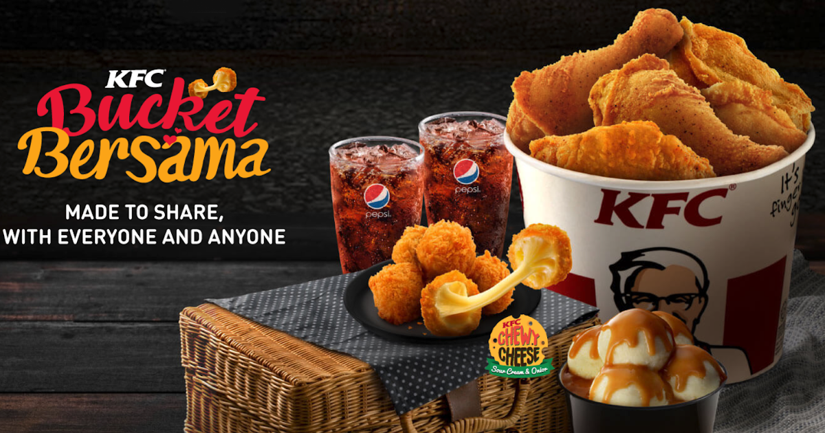 Harga KFC Bucket Bersama Senarai Harga Makanan di Malaysia
