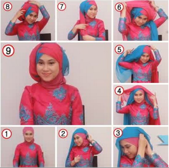Tutorial Hijab Pashmina Untuk Kebaya Kutubaru | 9 tutorial hijab pashmina untuk kebaya yang elegan dan Tutorial Hijab Pashmina Untuk Kebaya Kutubaru | 9 tutorial hijab pashmina untuk kebaya yang elegan dan