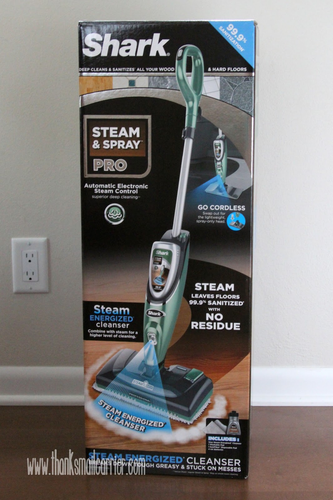 Thanks Mail Carrier The Most Advanced 3 In 1 Cleaning System Shark Steam Spray Pro