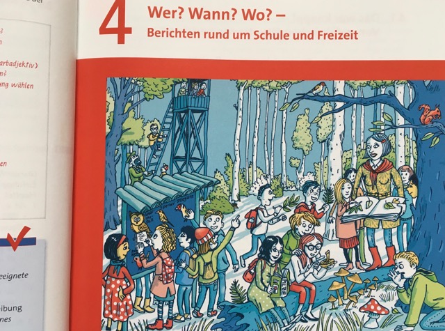 Bianca Schaalburg: Illustrationen für ein Deutschbuch 6. Klasse (Cornelsen Verlag)