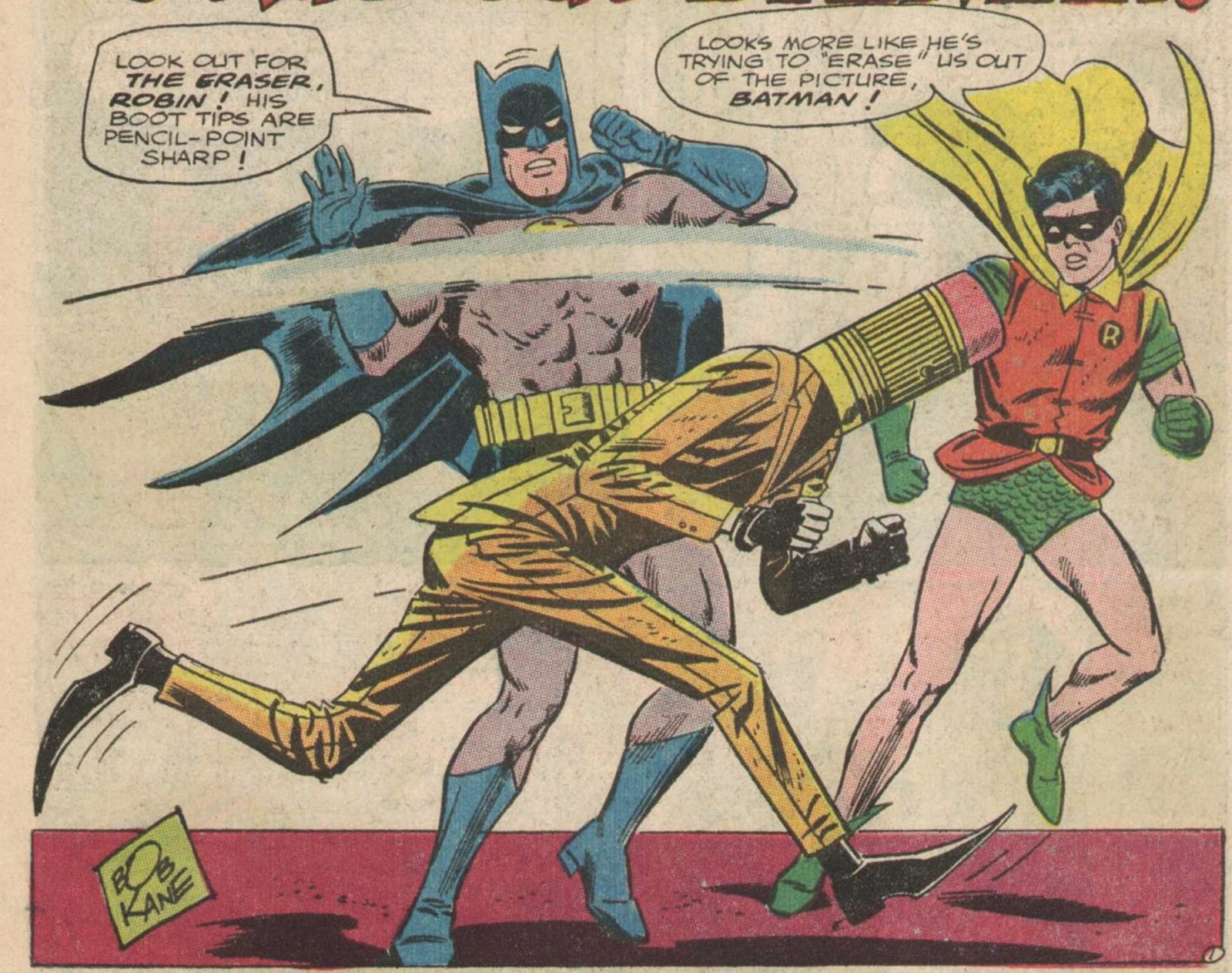 Comics Make No Sense: The Man Who Rubbed Out Batman... But Not in a Dirty  Way.