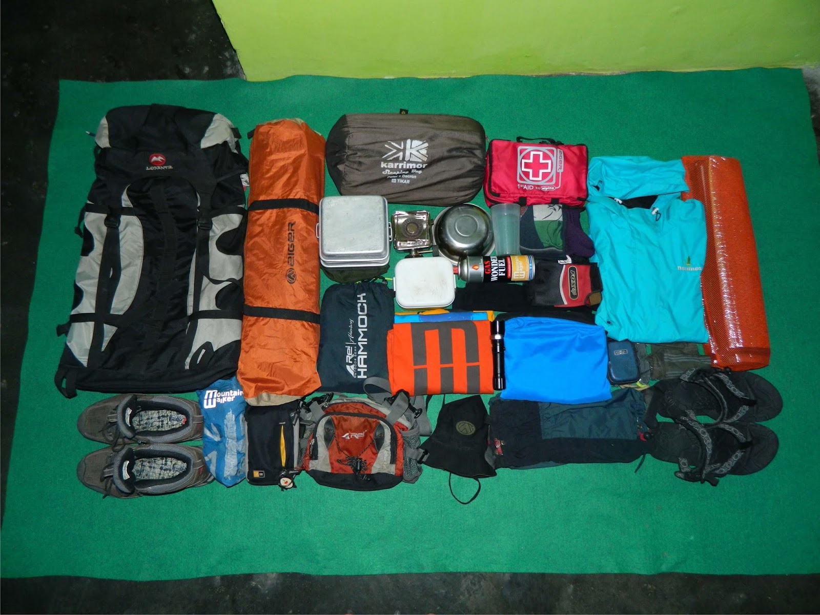 Sewa alat Pendakian di Wisata Guci