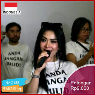 NAG155 Tshirt Kaos Wanita Atasan Anda Jangan Julid Murah Bmgshop
