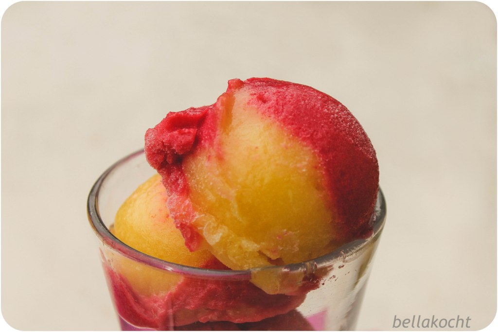 Himbeer-Mango-Sorbet | bellakocht