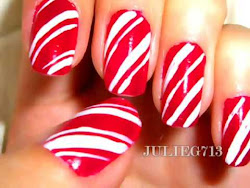 candy cane nails nail designs simple christmas polish easy canes holidays cheeky manicure fingernail holiday bing candycane fingernails wonderhowto tutorial