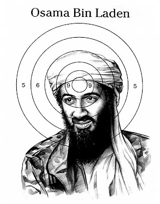 Animal Design Tattoo: osama bin laden target