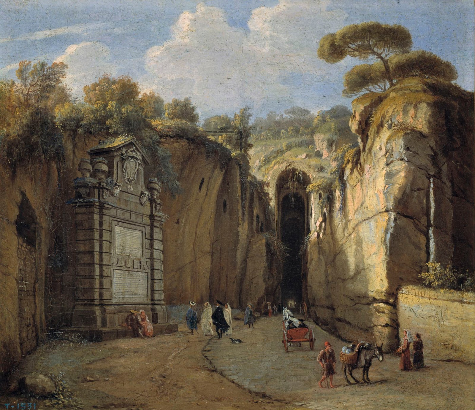 Spencer Alley European Landscape Paintings 18th century