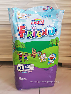 GooN Friend Diaper Review Doraemon Diaper