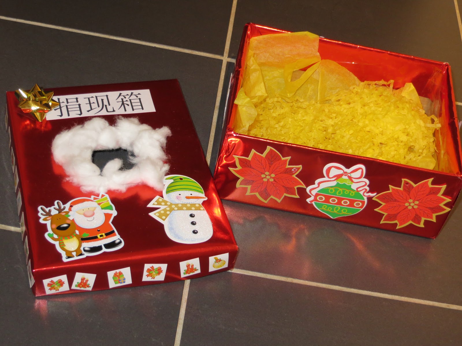 Lichfield Mandarin Club: Christmas Donation Box and Christmas Planning