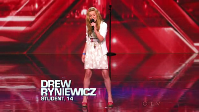 Drew Ryniewicz THE DAM NATION: X Factor US: Auditions Part 3