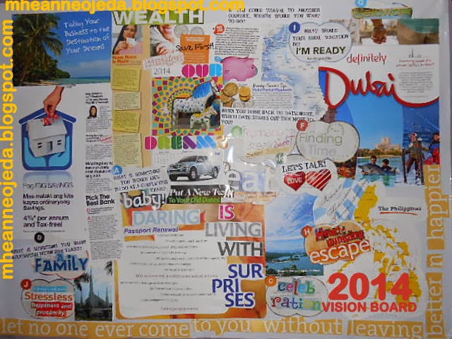 A Journey To Forever: 2014 Vision Board: Goals As A Couple!