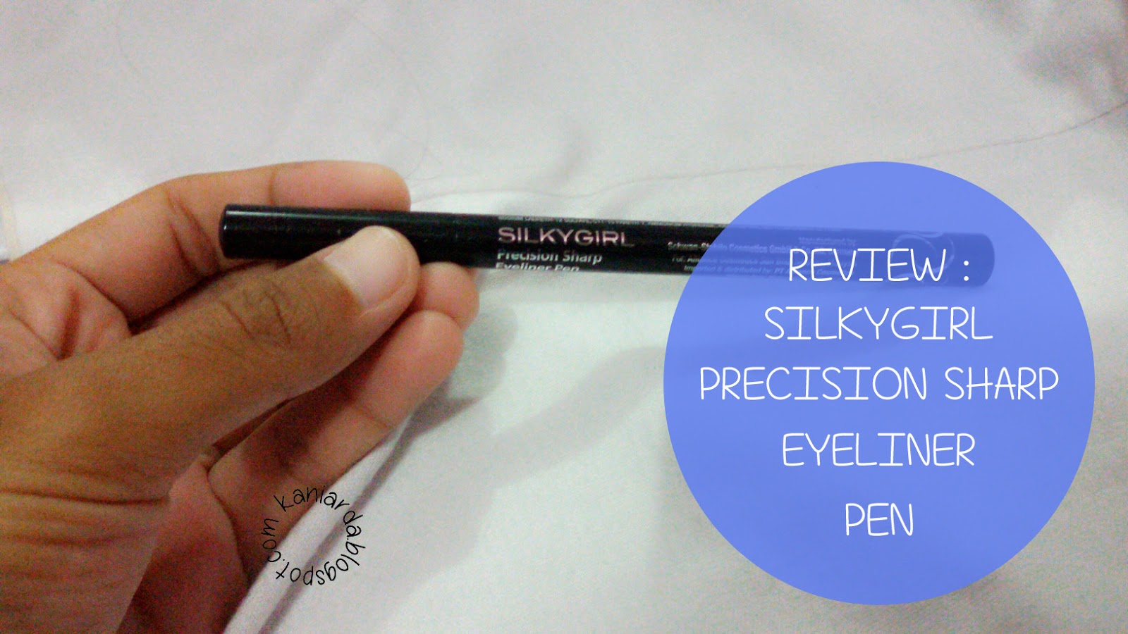REVIEW Silkygirl Precision Sharp Eyeliner Pen 01 Blackest Black