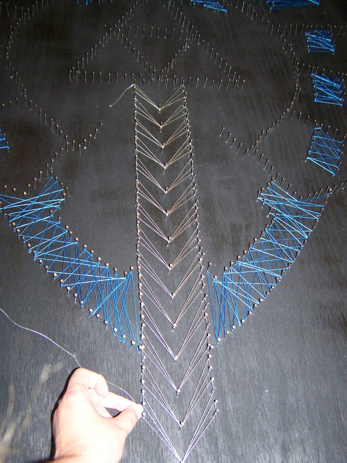 The Eclectic Otter: String Art- Part Three