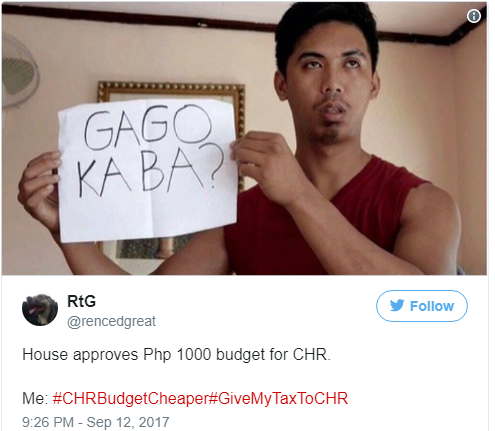 Rep. Vilma Santos Kontra sa P1000 Budget Para Sa CHR - At ang mga Rumaragasang Opinyon ng mga Netizen Tungkol Dito Rep. Vilma Santos Kontra sa P1000 Budget Para Sa CHR - At ang mga Rumaragasang Opinyon ng mga Netizen Tungkol Dito