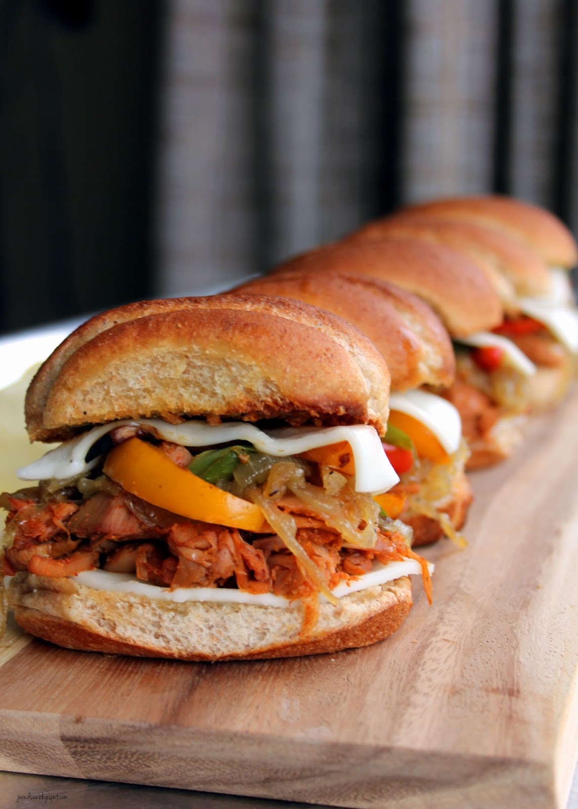 Jo and Sue Vegan Philly Cheesesteak Sliders