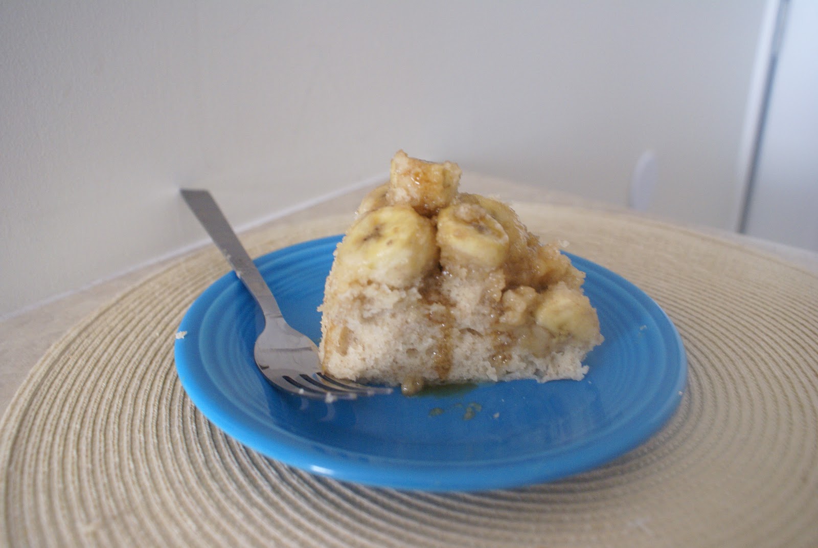 Crockpot Caramel Banana Cake