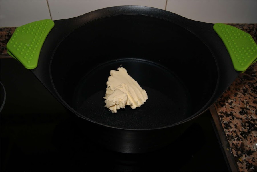 receta de buñuelos de bacalao paso 3