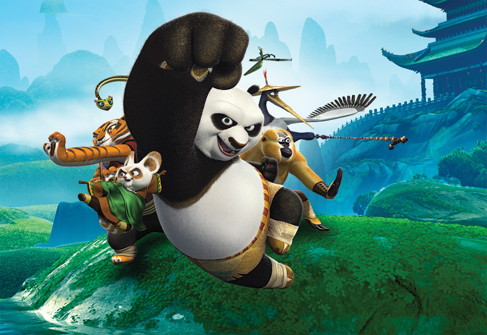 Kung Fu Panda (2008) HDRip 720p [Tamil Dubbed] x264 400MB