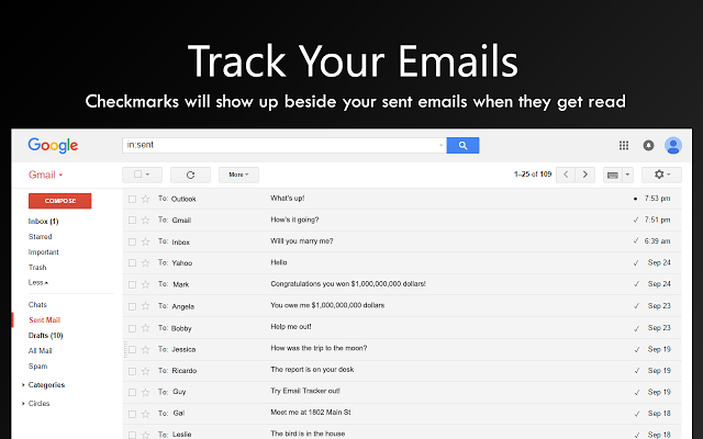 Ketahui bagaimana emel anda dibaca oleh penerima atau tidak