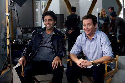 Kevin Connolly and Adrien Grenier in the Entourage Movie