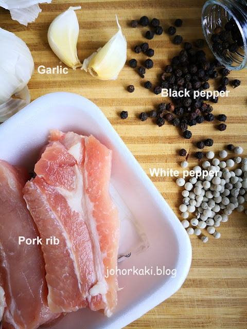 RECIPE Kaki. Cooking Singapore Peppery Bak Kut Teh amongst Pressure Cooker RECIPE-Singapore-Bak-Kut-Teh