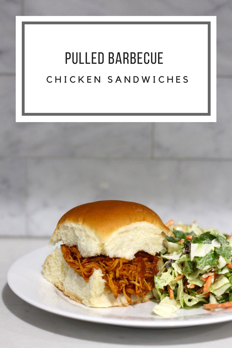 ice cream + french fries The BEST Pulled Barbecue Chicken Sandwiches