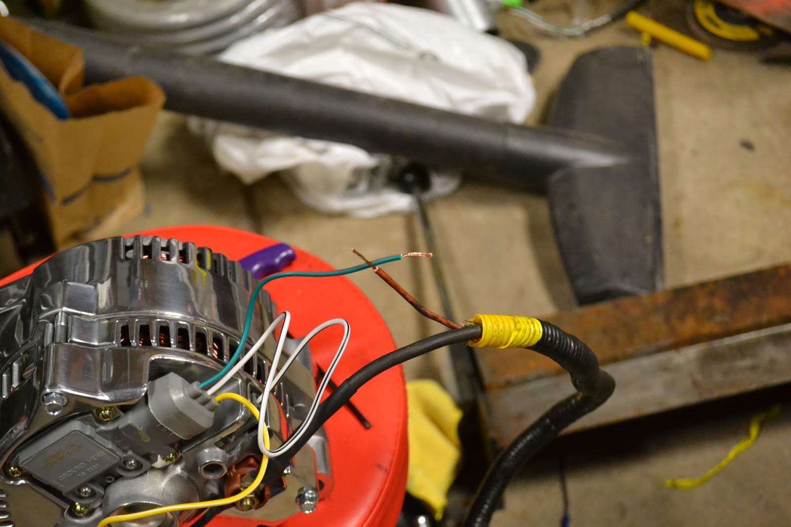 Fox Body Alternator Relocation Kit