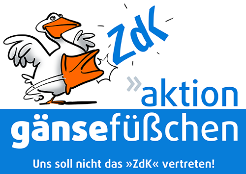 Aktion Gänsefüßchen