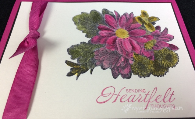 Heartfelt Blooms, Watercolor, Frenchie stamps, Stampin'Up!