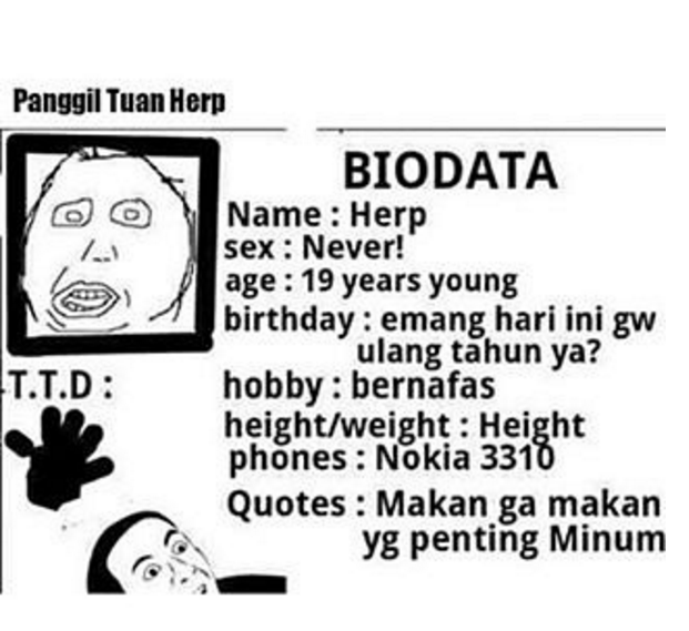 Kalian Tau Herp Kan Herp Adalah Karakter Meme Yang Unik Dalam Dunia Meme Ada B K Tokoh Dan Karakter Yang Kerap Muncul Dan Dipakai Oleh Para Netizen Kalian Tau Herp Kan Herp Adalah Karakter Meme Yang Unik Dalam Dunia Meme Ada B K Tokoh Dan Karakter Yang Kerap Muncul Dan Dipakai Oleh Para Netizen