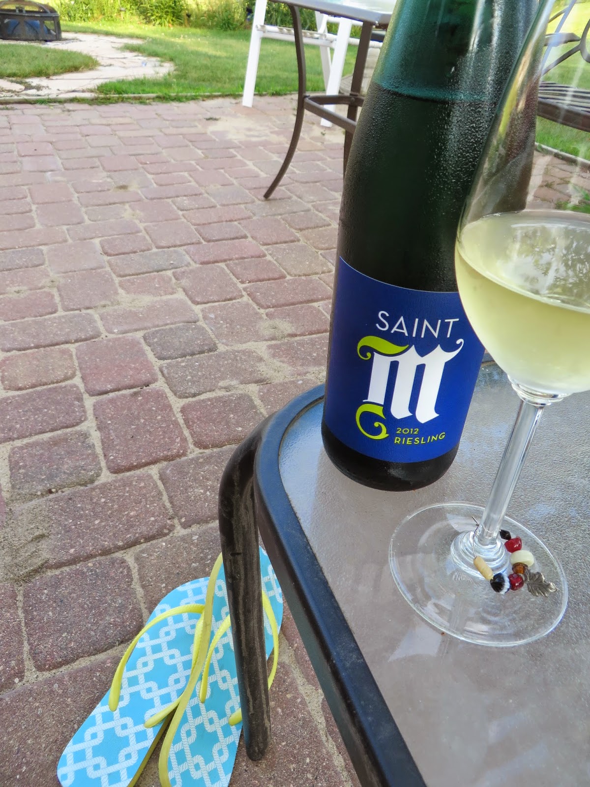 Wine WOWS! from Sue: Saint M Riesling on The Best Patio Weekend