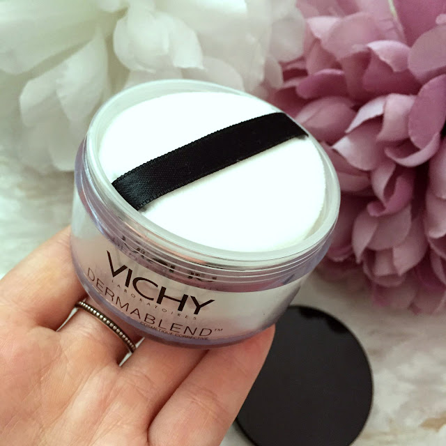 Vichy Dermablend Fluid Corrective Foundation And Setting Powder 