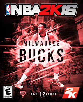 NBA 2K16 Custom Covers - Milwaukee Bucks