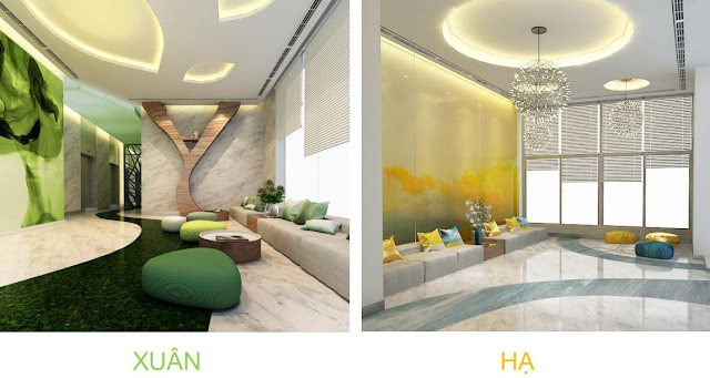 Sảnh đón bốn mùa Sảnh đón bốn mùa
