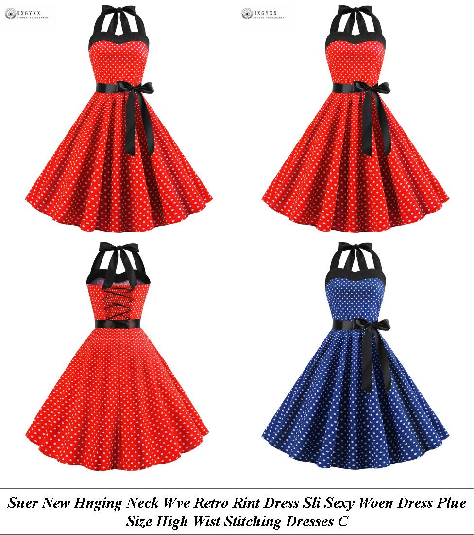 Floor Length Dresses For Wedding Guests - Retro Clothing And Accessories - Red White And Lue Dress Uk