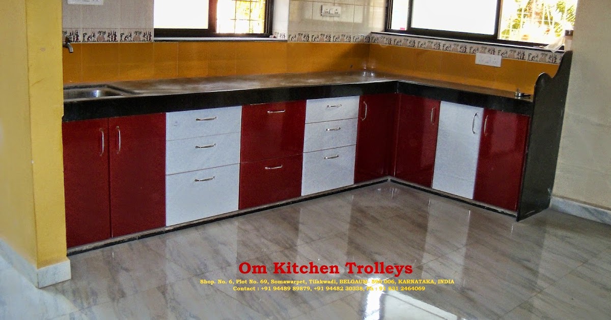 Om Kitchen Trolleys Modular Kitchen Trolleys