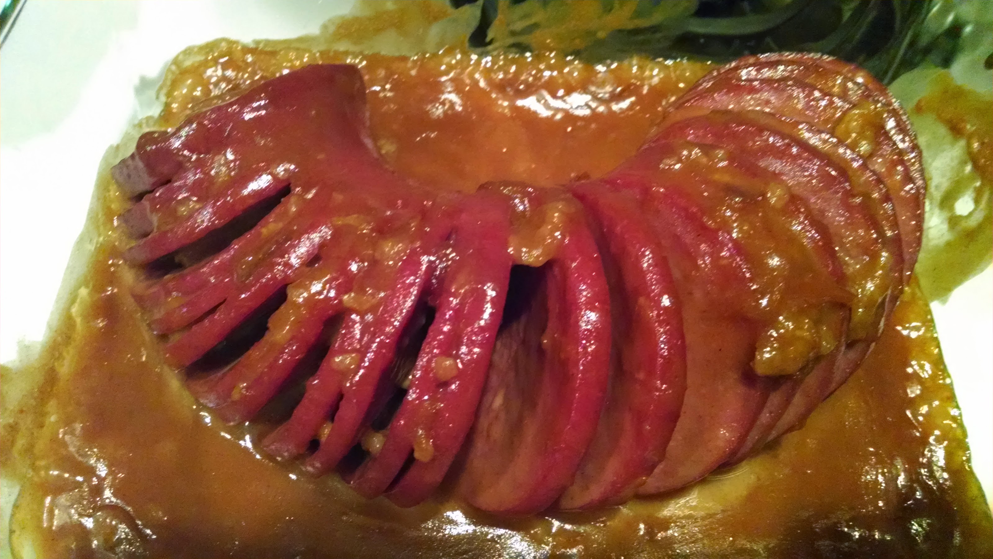 FoodieFunk Hasselback Salami