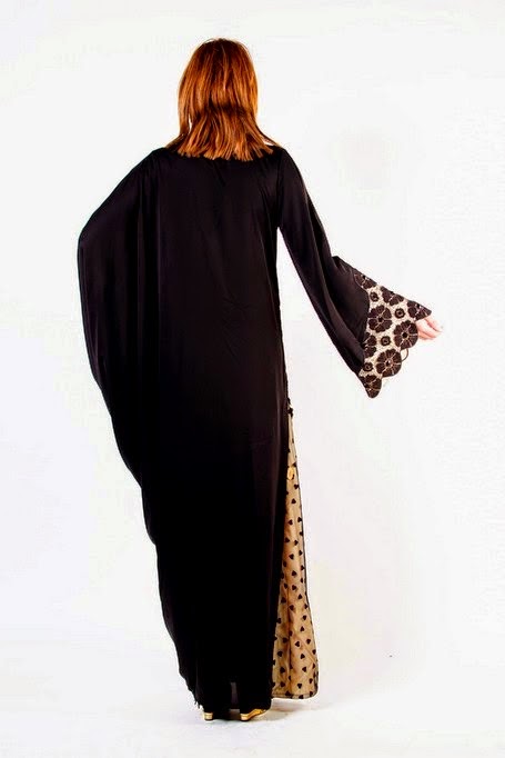 long abaya frock design