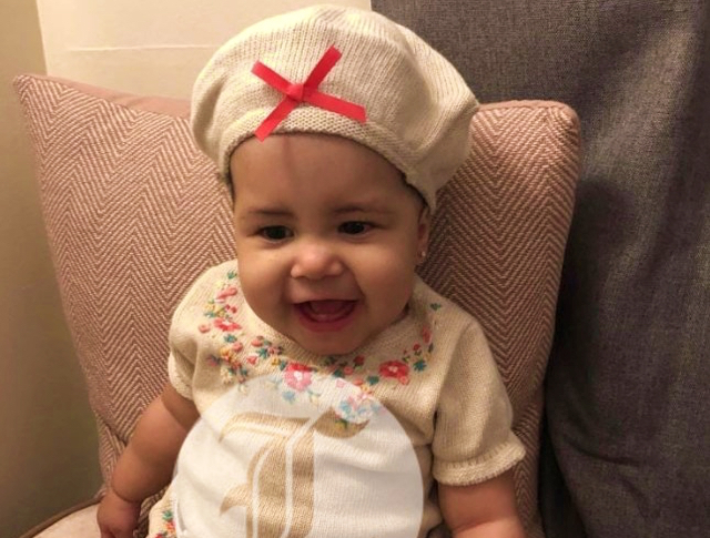 La bebé Astrid cumplió su primer añito Astrid Montero Gómez