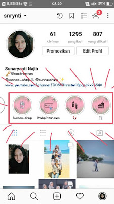 Cara Membuat Highlight Cover INSTAGRAM STORY