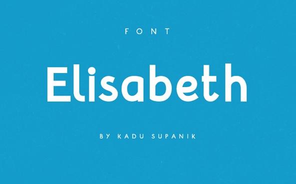 Günün Ücretsiz Fontu: Elisabeth