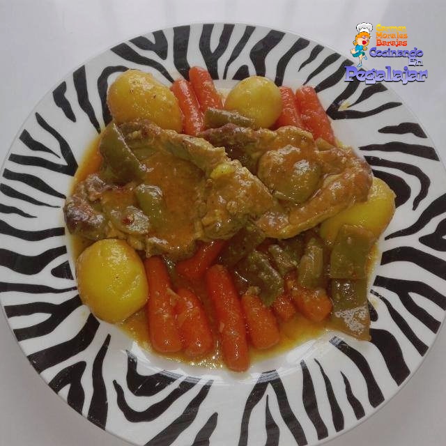 Chuletas Jardinera Verduras Fresca