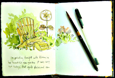 In and Out of The Studio: In Karen's new Garden