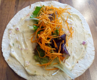 wraps de poulet croustillant alt="wraps de poulet croustillant"