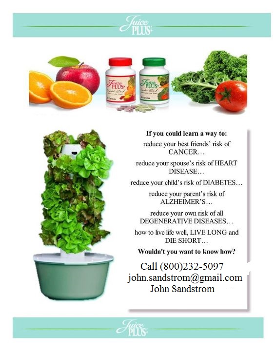 Tower Garden by Johnny Storm Join the Dream Team today. Juice Plus